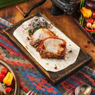 Шашлык из&nbsp;свиной корейки — Ресторан Халиф