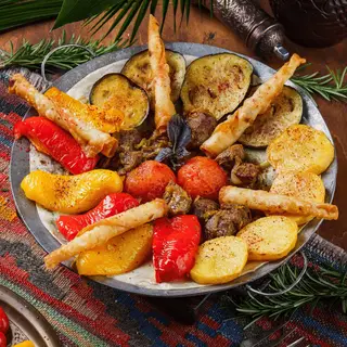 Садж-кебаб из курицы — Ресторан Халиф
