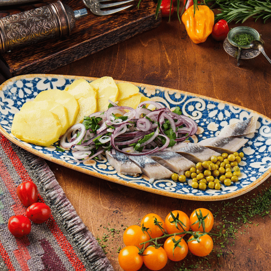 Сельдь по-русски — Ресторан Халиф