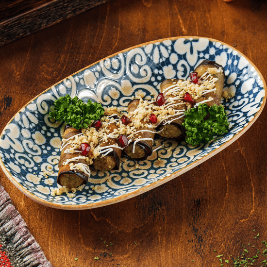 Баклажаны с&nbsp;ореховой начинкой — Ресторан Халиф