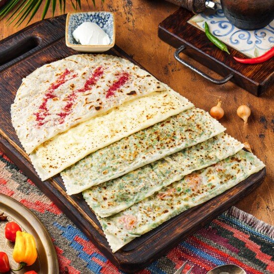 Кутаб с&nbsp;мясом — Ресторан Халиф