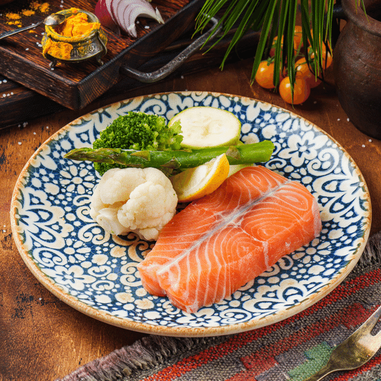 Семга на&nbsp;пару — Ресторан Халиф