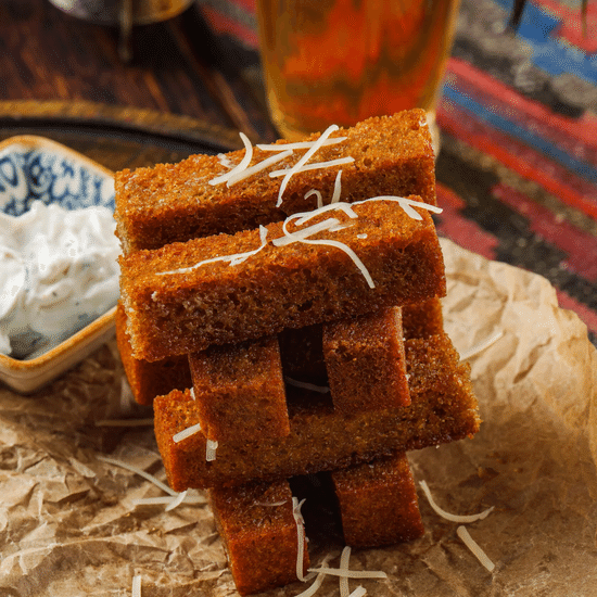 Гренки по-деревенски — Ресторан Халиф