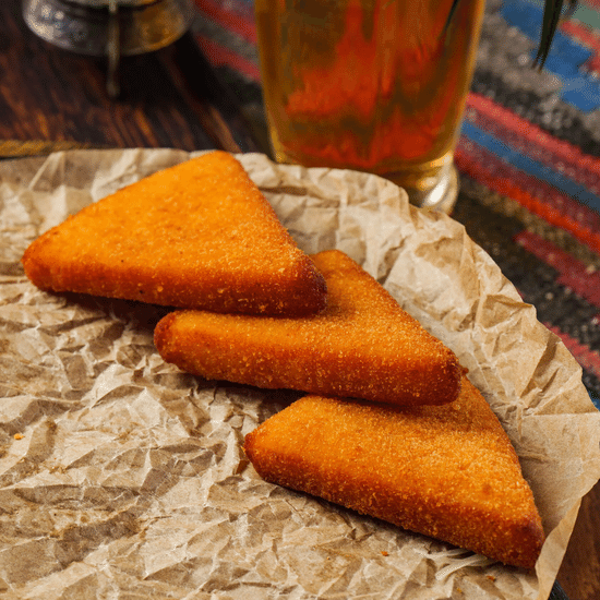 Сулугуни жареный в&nbsp;сухарях — Ресторан Халиф