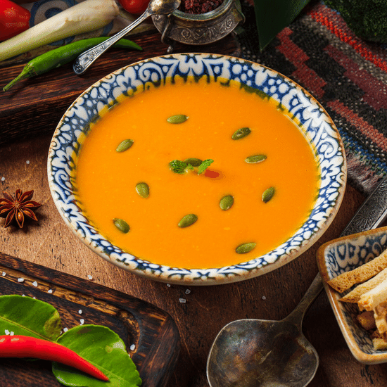 Суп-крем из&nbsp;тыквы — Ресторан Халиф