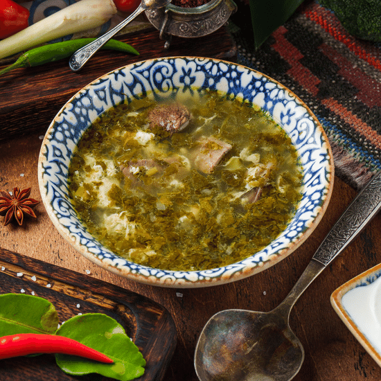 Щавелевый суп&nbsp;с телятиной — Ресторан Халиф