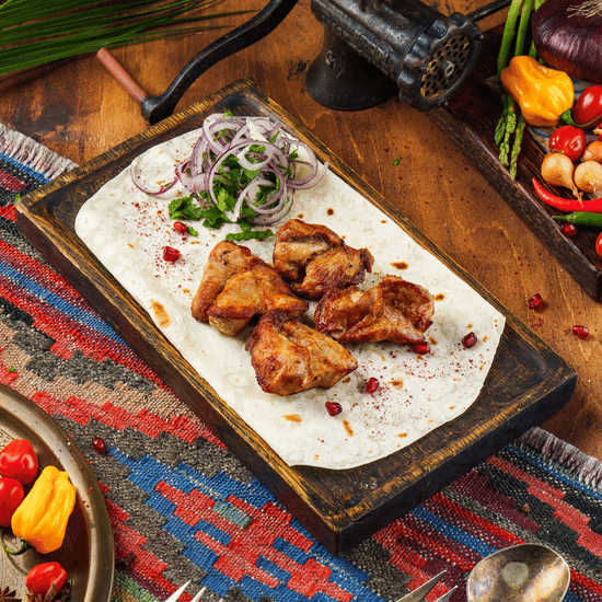 Шашлык из&nbsp;свиной мякоти — Ресторан Халиф