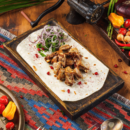 Бараньи ребрышки/ семечки/ — Ресторан Халиф