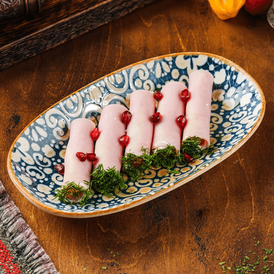 Рулетики из&nbsp;ветчины с&nbsp;сыром — Ресторан Халиф