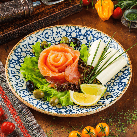 Семга слабосоленая — Ресторан Халиф