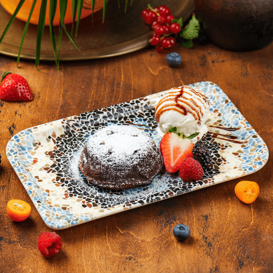 Шоколадный фондан — Ресторан Халиф