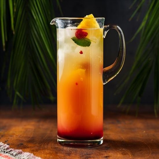 Лимонад Ананасовый с&nbsp;малиной 1л — Ресторан Халиф